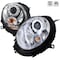Spec-D Tuning 07-12 Mini Cooper Chrome Housing Projector Headlights 2LHP-MINI06-TM - alternate 1